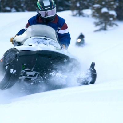 snowmobile rider