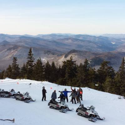 the gorgeous vermont landscape that vermont snowmobile offers