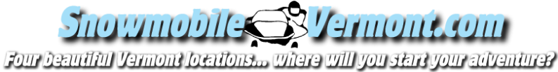 snowmobile vermont logo - four beautiful vermont locations choose your adventure