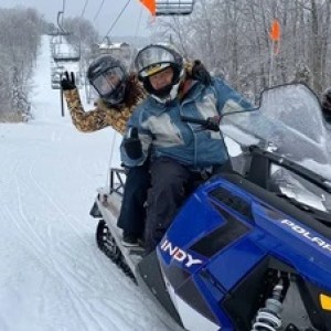 a car covered in snow